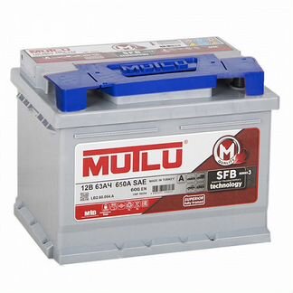 Аккумулятор Mutlu SFB M3 6ст-63.1 низ