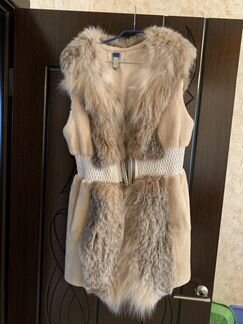 Меховой жилет