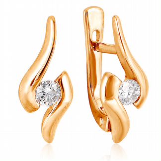 Серьги из золота