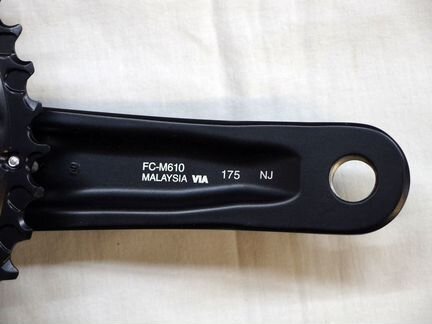 Новая cистема Shimano Deore FC-M610, 3x10