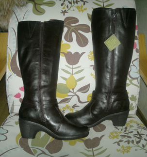 Новые утепленные сапоги Hotter Великобритания кожа