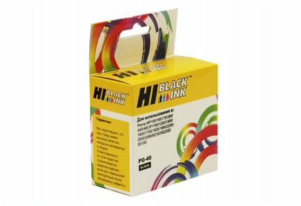 PG-40 и Cl-41 для Canon pixma MP150, MP170, MP450