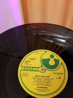 LP Scorpions Gold Ballads