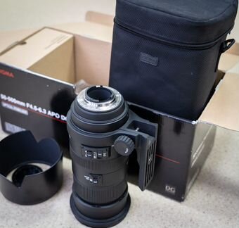 Объектив Sigma 50-500 F4.5-6.3 APO DG OS Nikon F