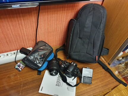 Фотоаппарат Nikon D3100 и сумка
