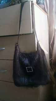 Сумка-мех нутрия