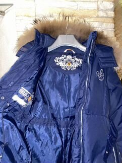 Пуховик для девочки Nels 110-116