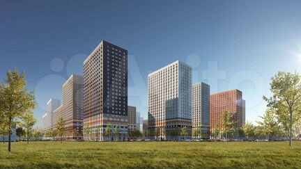 2-к квартира, 54.4 м², 6/16 эт.