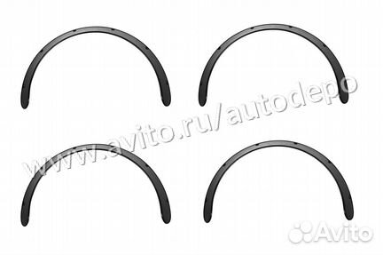 Расширители арок 50 мм без заужения RA V2