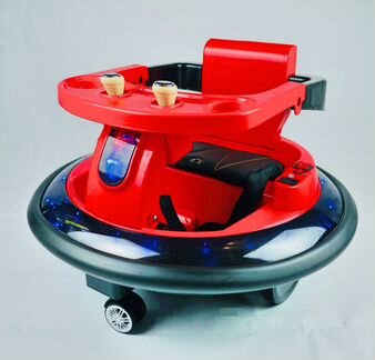 Электромобиль от 1 года летающая тарелка Космобот