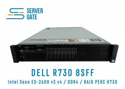 Dell R730 8SFF 2 x E5-2687Wv3 256 GB