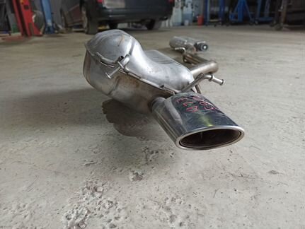 Глушитель задняя часть W204