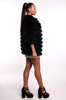 Шуба из песца