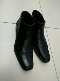 Ботинки димесезонные кожа