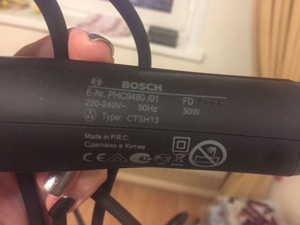 Стайлер Bosch PHC 9490