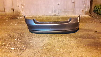 Бампер задний Skoda Rapid (2012-нв) Шкода Рапид