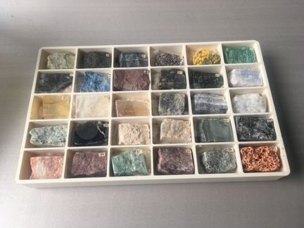 Коллекция минералов и горных пород