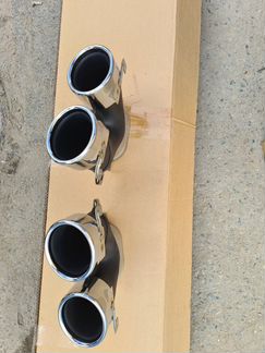 Насадки на выхлоп Mercedes w213 amg 53