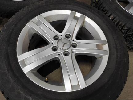 Колеса зимние R17 на Mercedes GLK X204