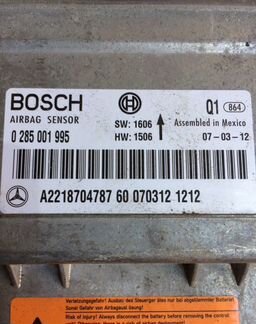 Блок airbag Mercedes w221 w216 S CL 221 216