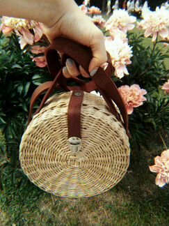 Сумка плетеная