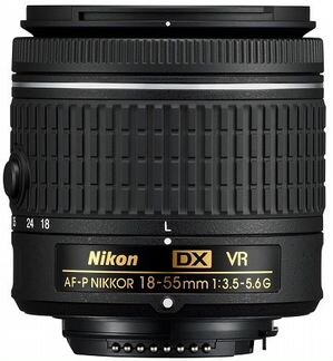 Nikon AF-P 18-55mm f/3.5-5.6G VR DX новый ростест