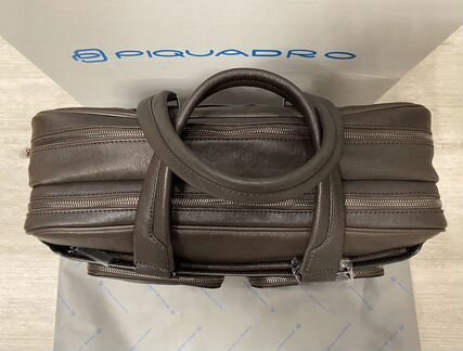 Большая кожаная деловая сумка Piquadro B3