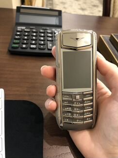 Телефон vertu ascent TI knurled оригинал