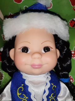 Кукла Весна веснушка в казахском наряде