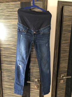 Джинсы для беременных H&M mama skinny