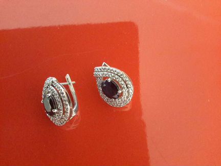 Серебро серьги