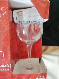 Фужеры гусь хрустальный