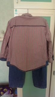 Рубашка S. Oliver и джинсы Stig 110-116см