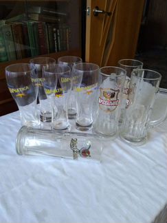 Пивные кружки и бокалы