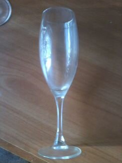 Бокал для шампанского стеклянный 8штук