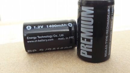 Аккумулятор ET 2/3A1400 1,2V 1400mAh