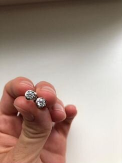 Серьги серебряные