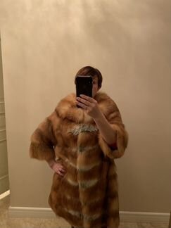 Шуба из лисы Греция