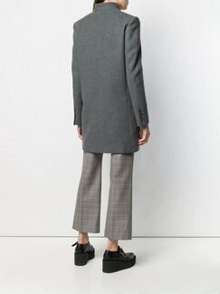 Серое пальто Stella Maccartney