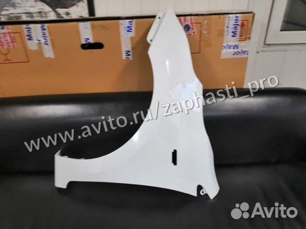 Крыло киа рио 4 белое
