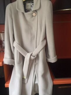 Пальто шерсть, альпака. 48 размер