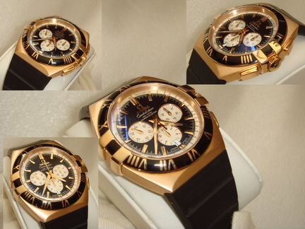 Часы Omega Constellation Double Eagle Chronograph