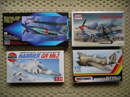 Сборные модели самолётов для склеивания