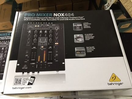 DJ микшер Behringer PRO mixer NOX404