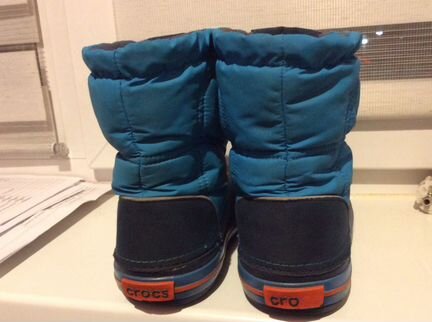 Crocs сапоги детские демисезонные