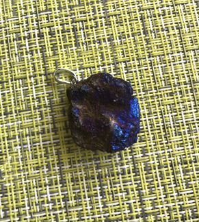 Подвеска друзы из кварца