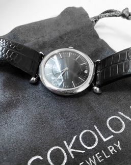 Часы серебряные sokolov