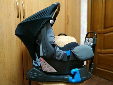Romer baby-safe с базой 0+ и переходники к шасси