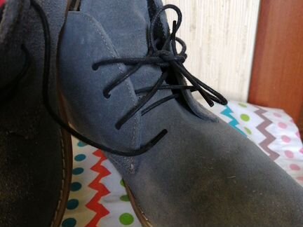 Ботинки натуральная замша 41 размера