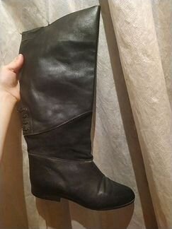 Сапоги новые нат.кожа Италия